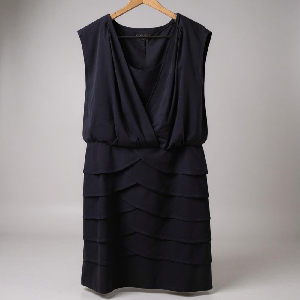 Jessica Howard Women’s Sleeveless Ruffle Dress‎ Size 14